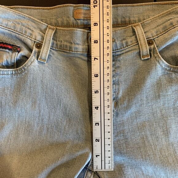 Rare Y2K Tommy Hilfiger Jeans Women's 7 Slim Flare Stretch 29x33” Tall *Note - Picture 6 of 12